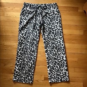 Old Navy Zebra Fleece Bottoms